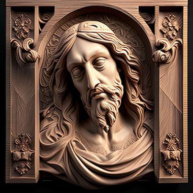 3D model jesus christ (STL)